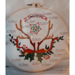 Embroidery Kit - Christmas Garland